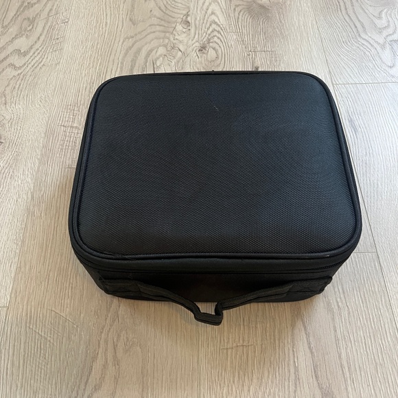 Travel Makeup Train Case Makeup Cosmetic Case Organizer Portable Storage - Picture 5 of 7